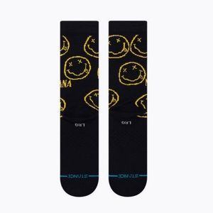 Stance Underwear & Socks - Stance Nirvana Face Crew Height Sock Stance Underwear & Socks - Stance Nirvana Face Crew Height Sock